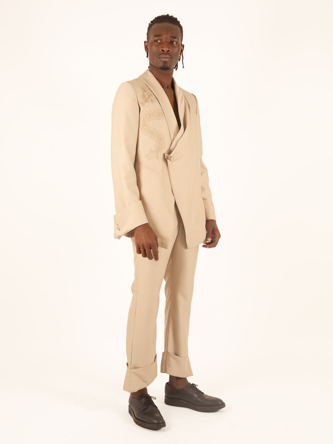 QUETZALCOATL BEIGE SUIT