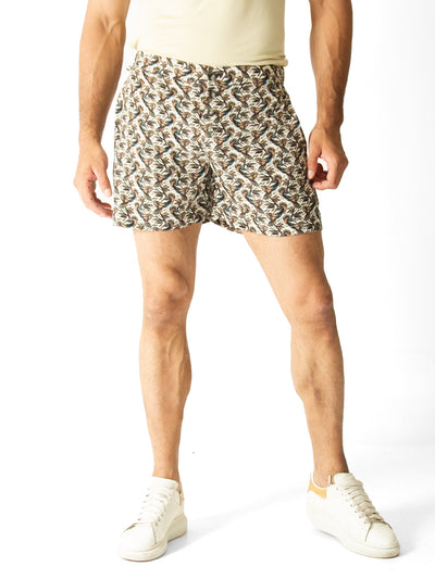 BROWN BIRDS SHORTS