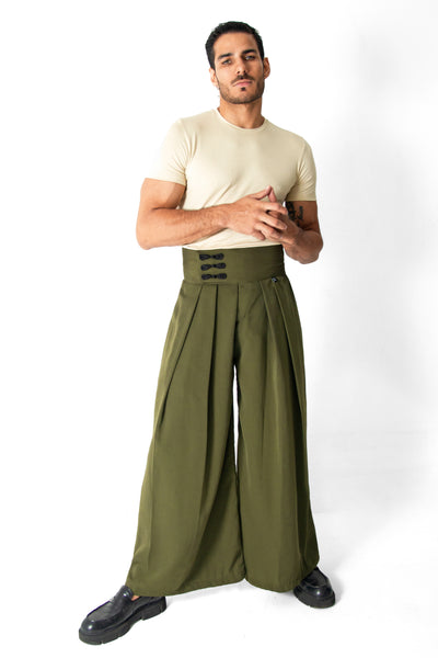 GREEN THAI PANTS