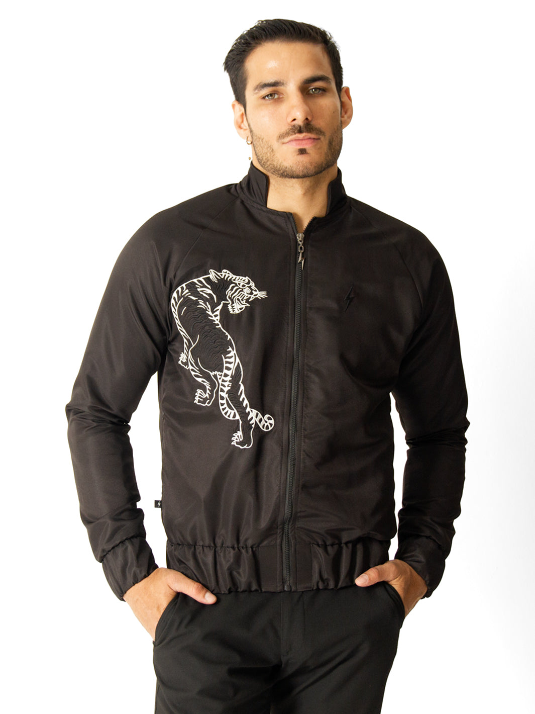 BLACK TIGER BOMBER JACKET