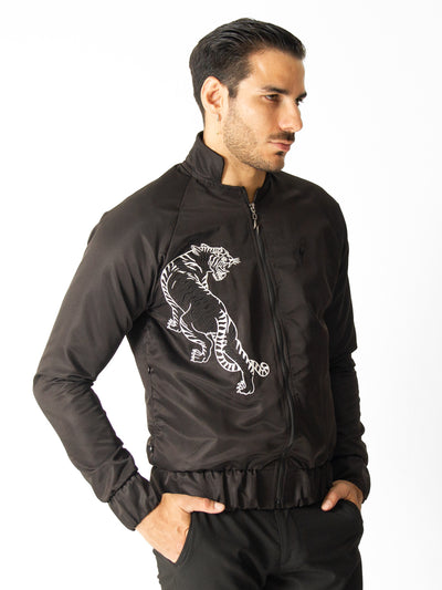 BLACK TIGER BOMBER JACKET