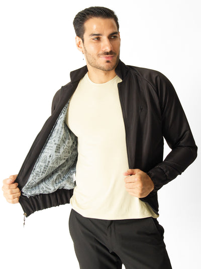 BLACK TIGER BOMBER JACKET