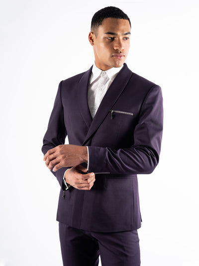 PLUM PURPLE SUIT