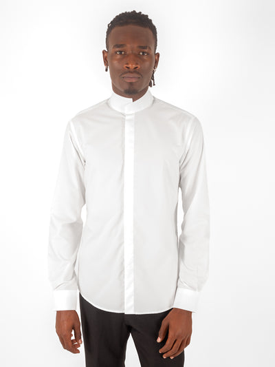 WHITE MAO SHIRT