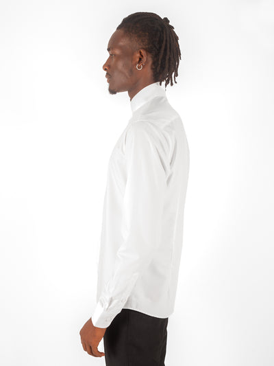 WHITE MAO SHIRT