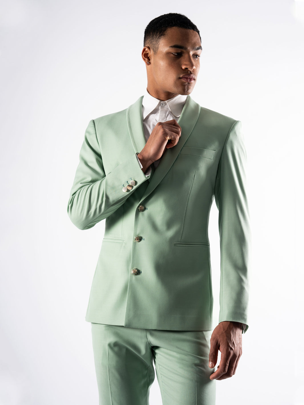 LIGHT GREEN SUIT