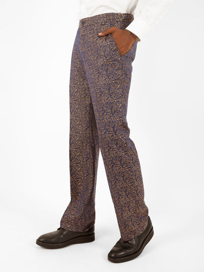 BLUE & GOLDEN TROUSERS