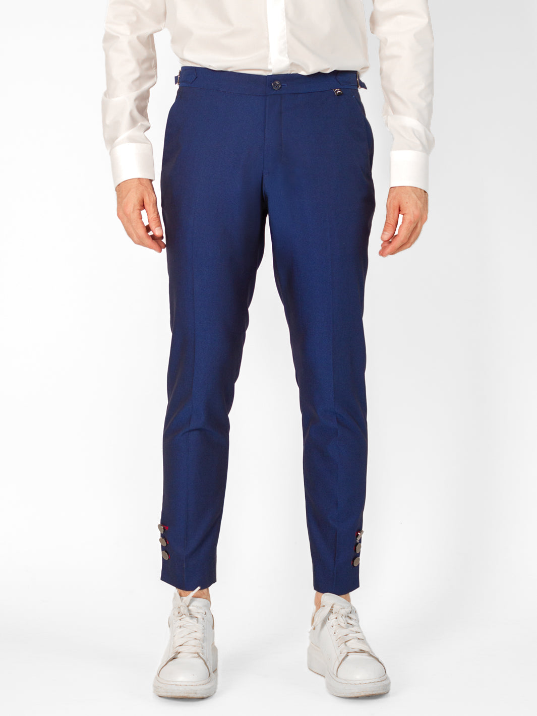 BLUE SUMMER TROUSERS