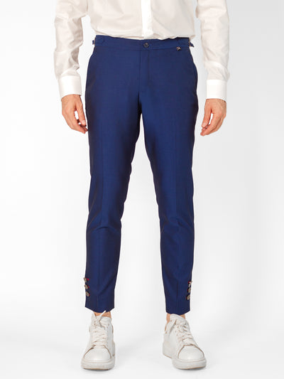 BLUE SUMMER TROUSERS