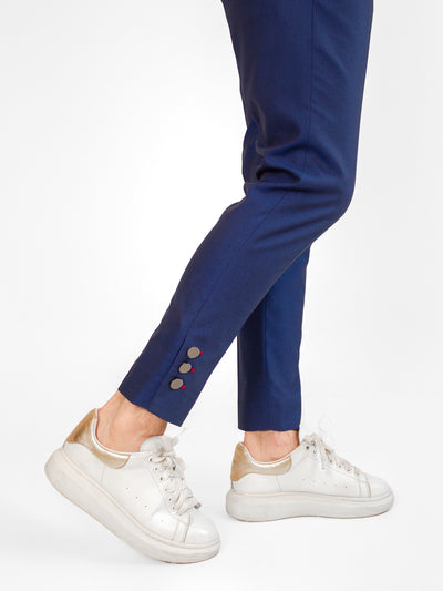 BLUE SUMMER TROUSERS
