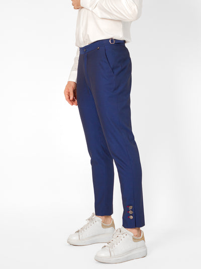BLUE SUMMER TROUSERS