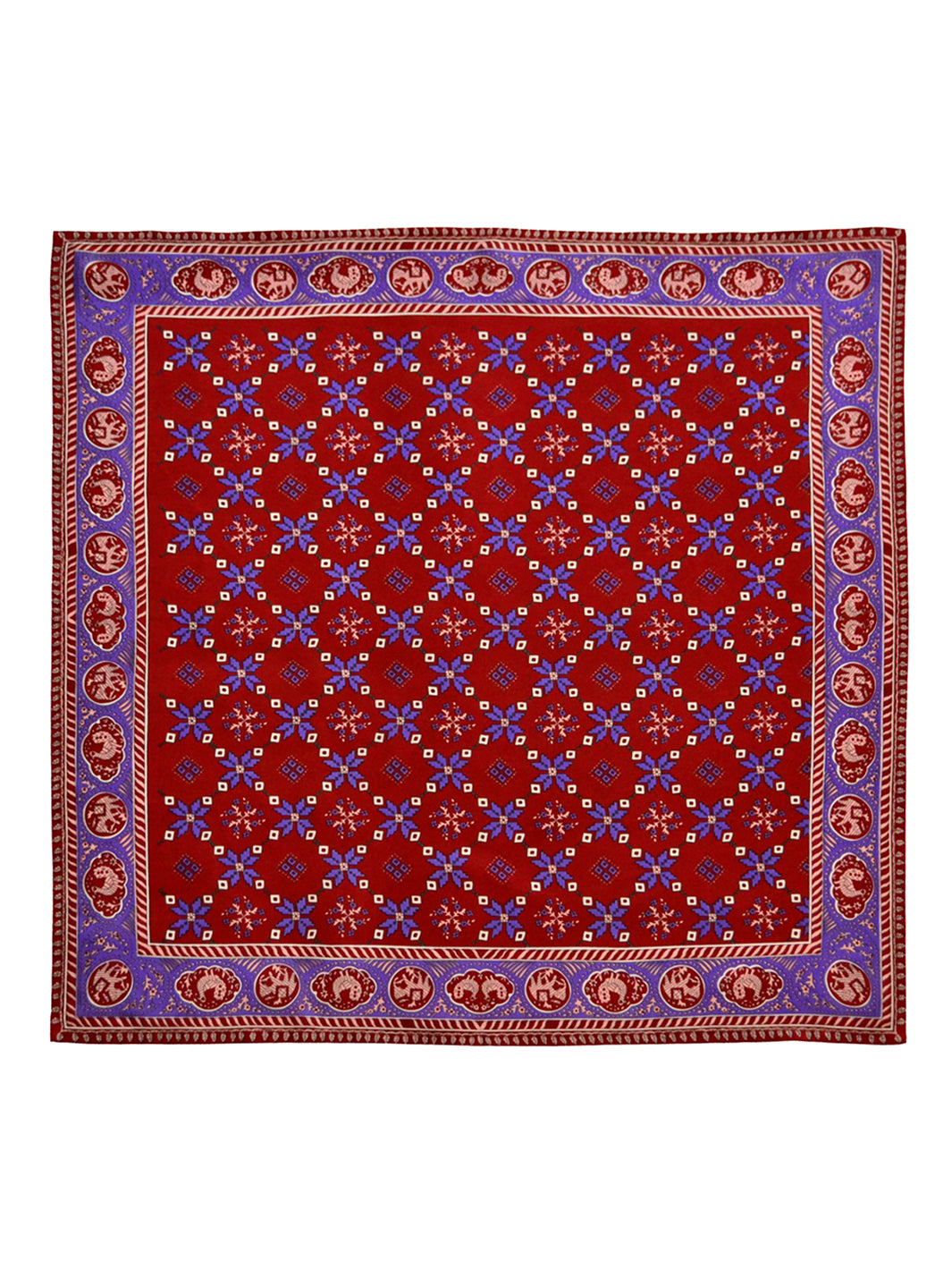 BURGUNDY SCARF