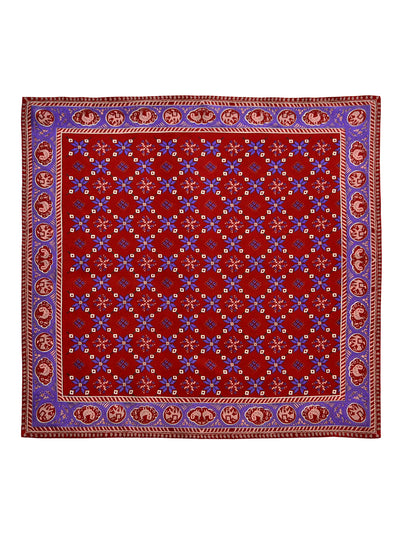 BURGUNDY SCARF