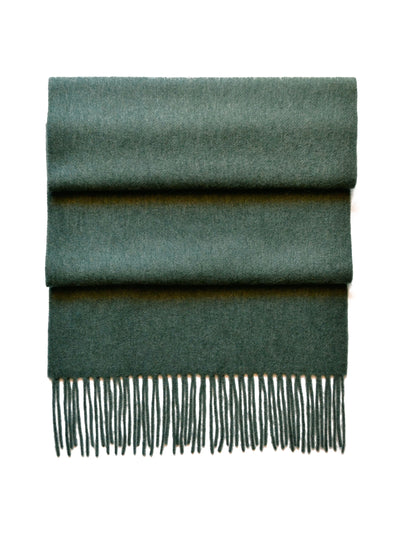 JADE GREEN CASHMERE SCARF