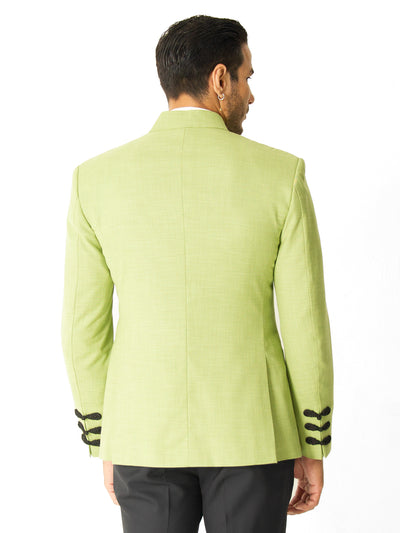 LEMON GREEN ASIAN BLAZER