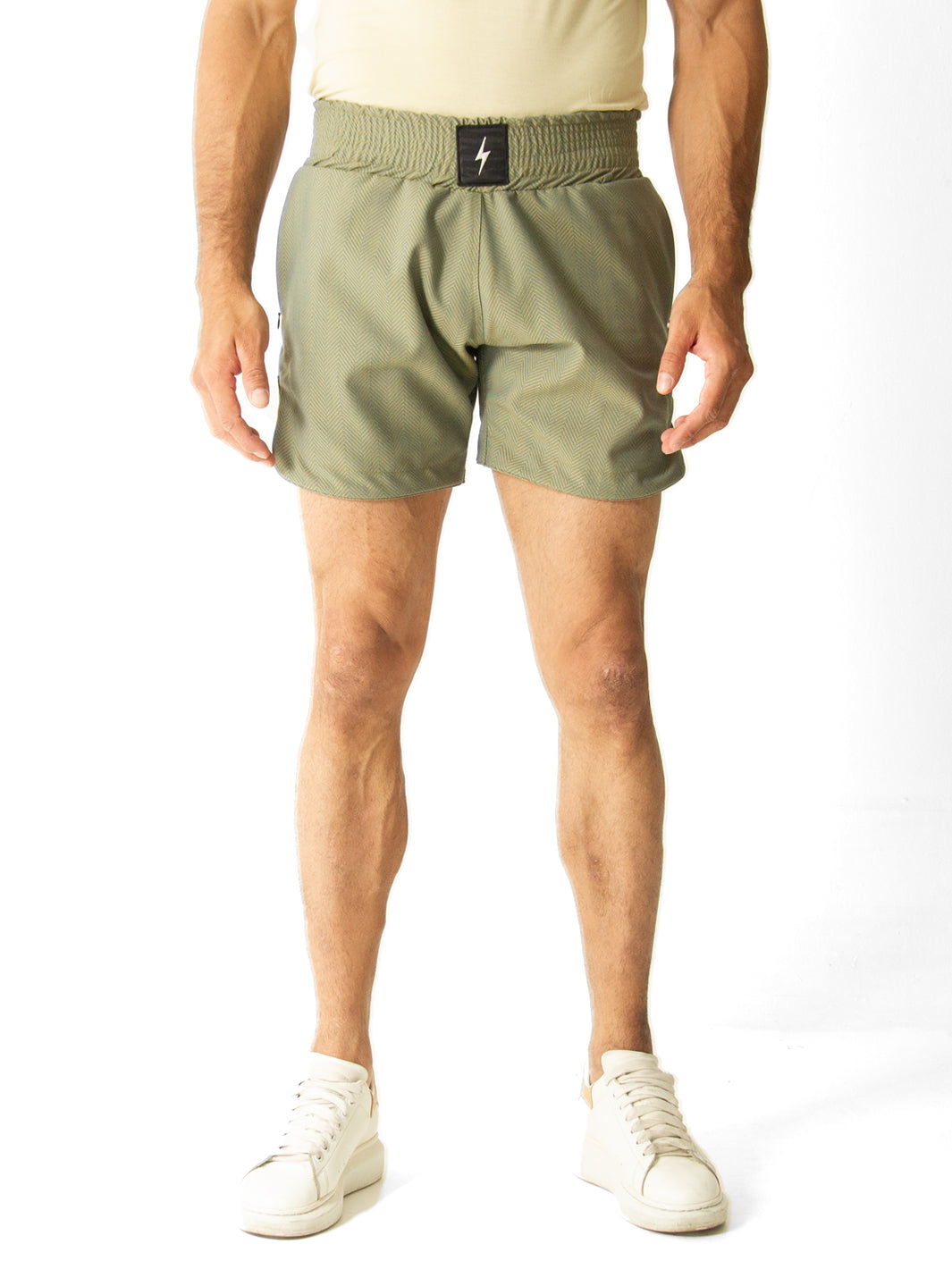 GREEN THAI SHORTS