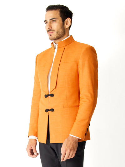 TERRACOTTA ASIAN BLAZER