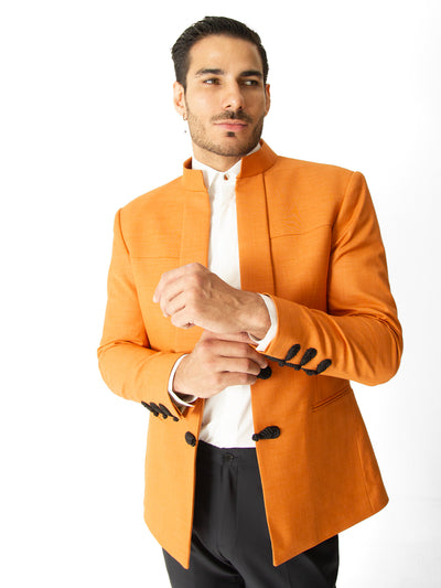 TERRACOTTA ASIAN BLAZER