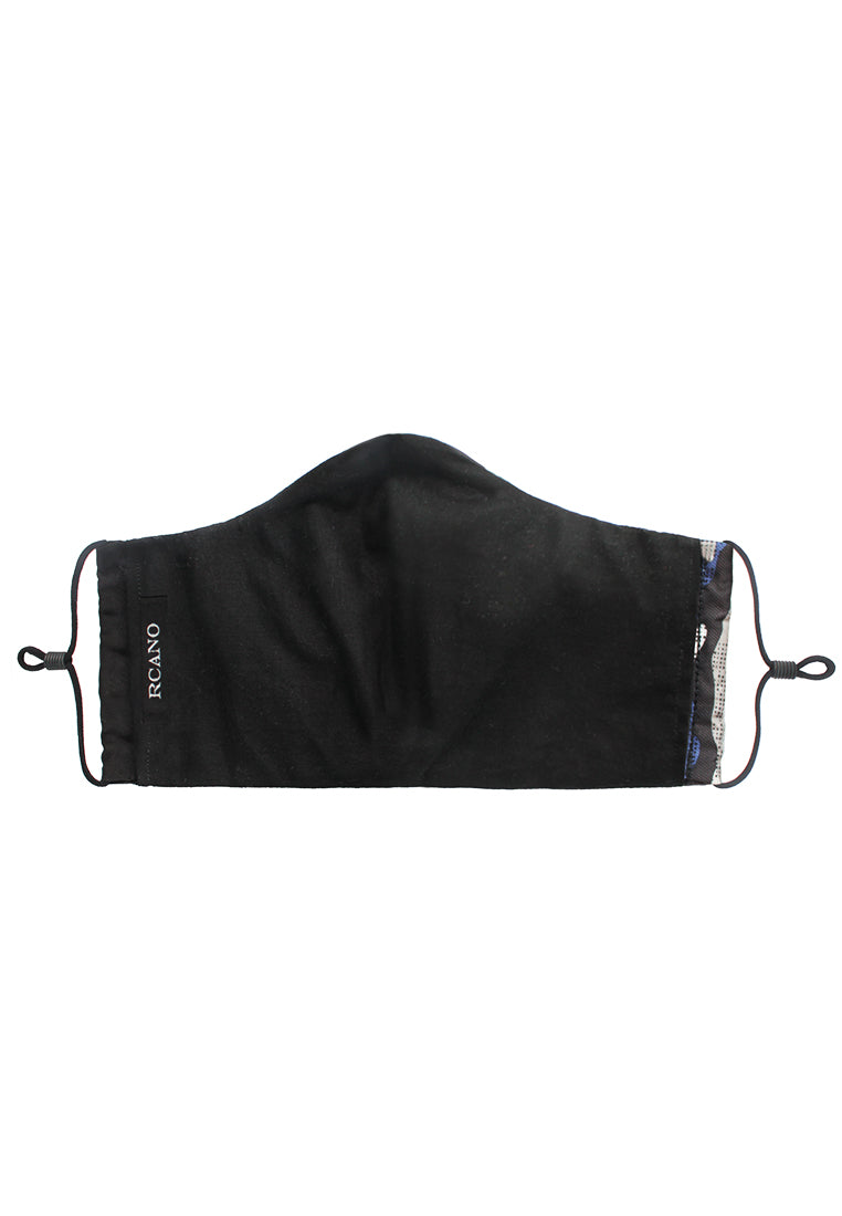 BLUE CAMOUFLAGE FACEMASK