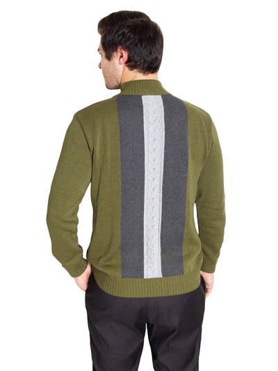 OLIVE GREEN SWEATER