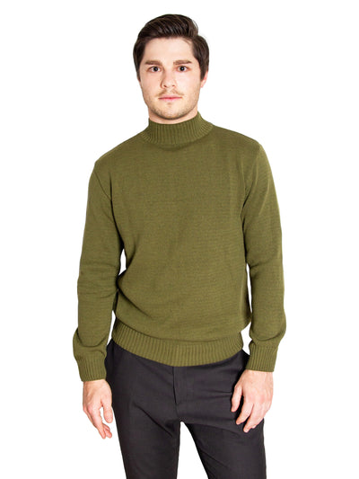 OLIVE GREEN SWEATER