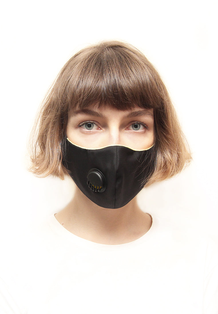 CLASSIC BLACK WOMEN FACEMASK