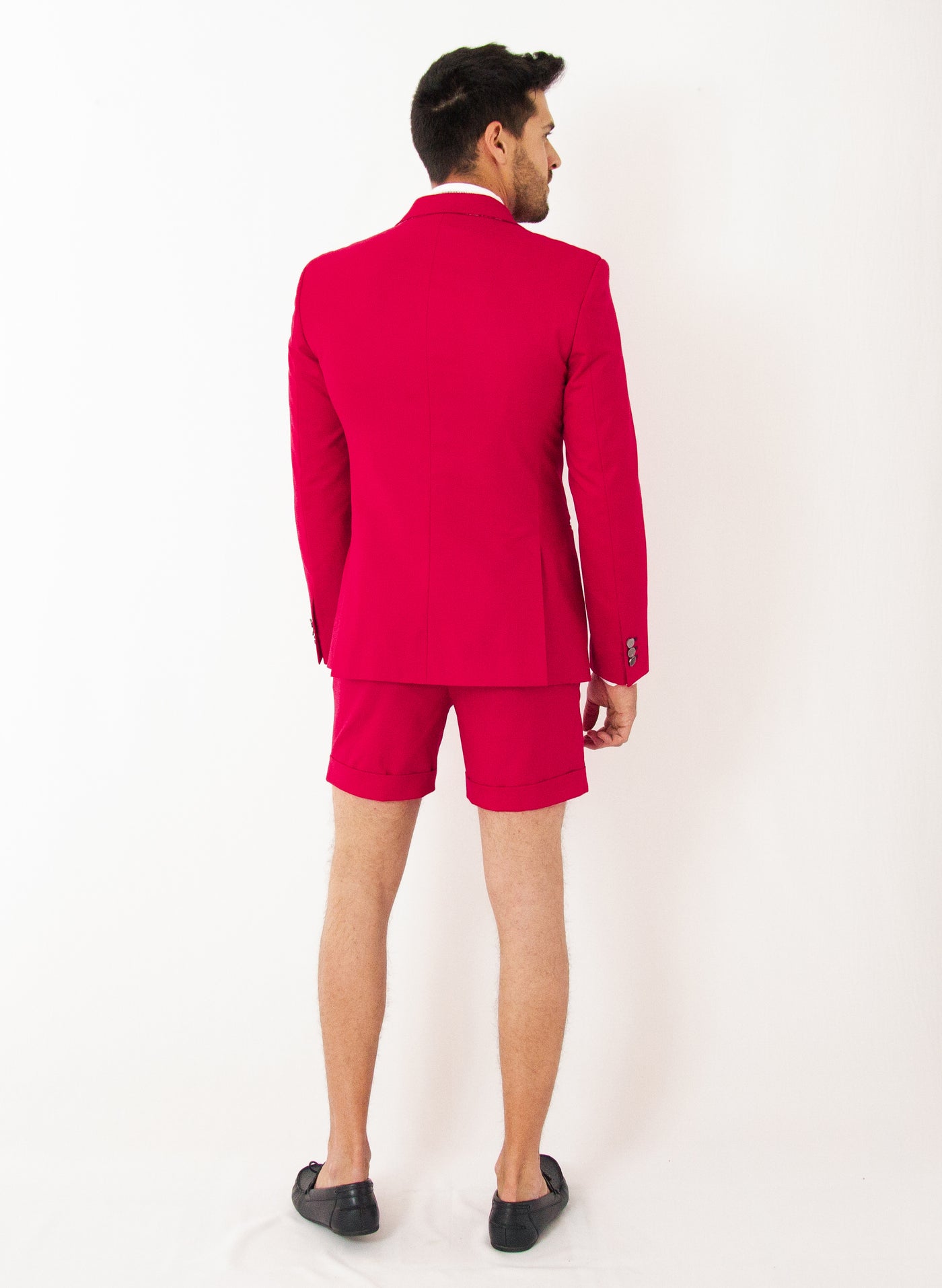 PINK SUMMER SUIT WITH SHORTS