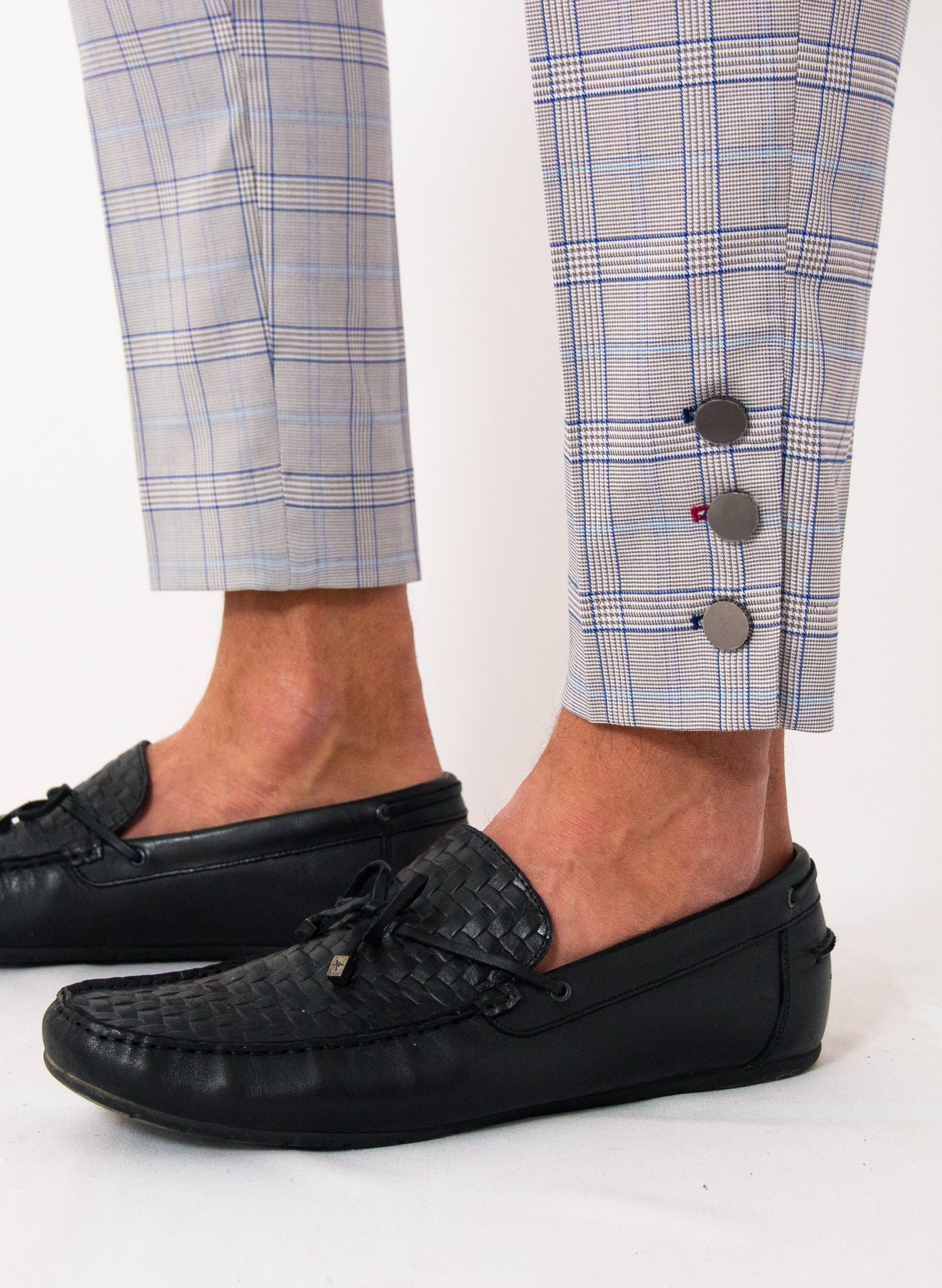 GREY PLAID SUMMER SUIT