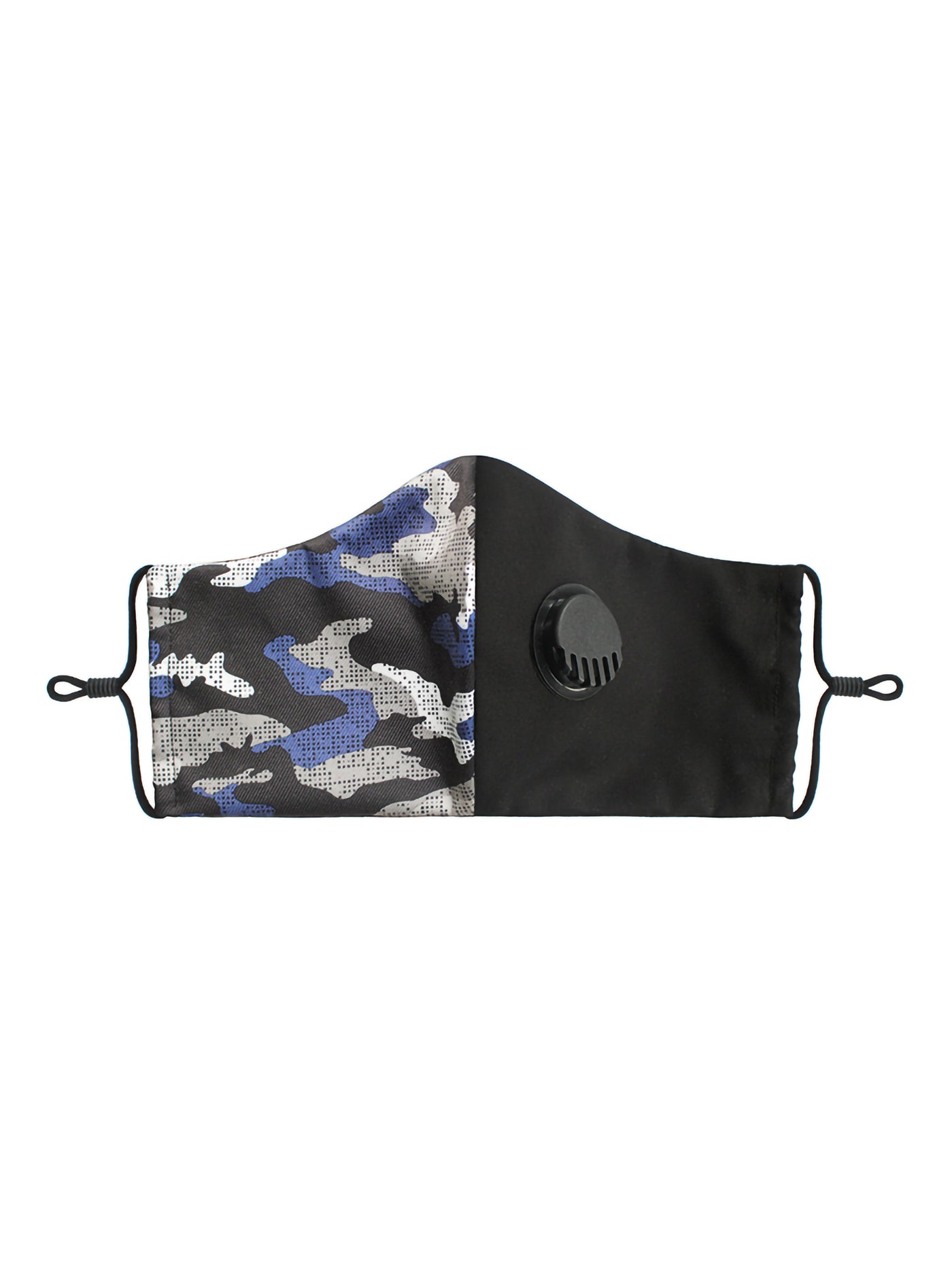 BLUE CAMOUFLAGE FACEMASK